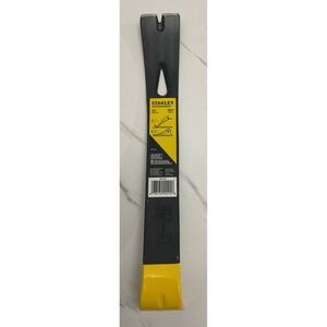 Stanley Wonder Bar 12.75 Inch High Carbon Steel Pry Bar 55-515 Black Yellow